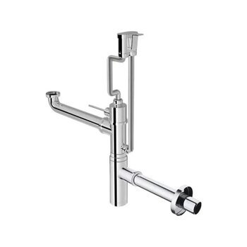 Artema A45152 Krom G 1 1/4" Paslanmaz Çelik T Tipi Lavabo Sifonu