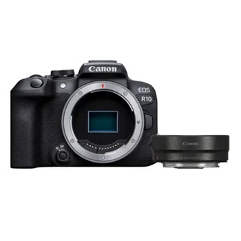 Canon EOS R10 Body + Ef-Eos R Mount Adaptör Aynasız Fotoğraf Makinesi
