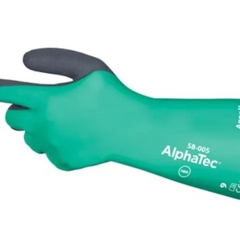 Ansell Alphatec 58-001 Kimyasal Korumalı Antistatik İş Eldiveni