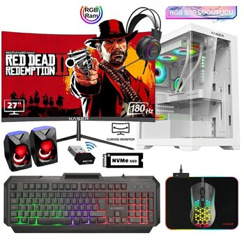 Xaser XSR831 AMD Ryzen 7 5700X 16 GB RAM 512 GB M.2 NVMe SSD NVIDIA GeForce RTX 4070 Super 12 GB Masaüstü Oyuncu Bilgisayarı