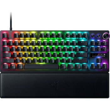 Razer Huntsman V3 Pro Tenkeyless 8khz - Tkl Pc Oyun Klavyesi - 8khz Hyperpolling - Analog Optik Anahtarlar - Tetikleme Aralığı 0,1-4,0 mm - Snap Ta...