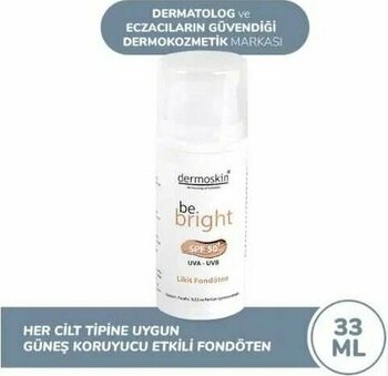 Dermoskin Be Bright Light SPF 50+ Likit Fondöten 33 ml