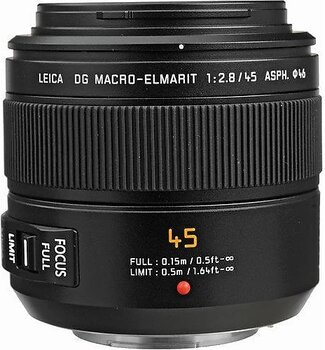 Panasonic Lumix G Leica DG Macro-Elmarit 45mm f/2.8 ASPH. MEGA O.I.S. Lens