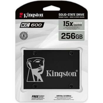 256GB Kıngston KC600 550/500MBS SSD SKC600/256G