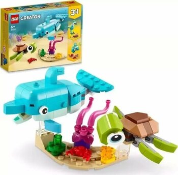 LEGO Creator 31128 6+ 137 Parça Deniz Hayvanları Yapım Seti