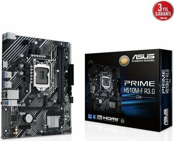 Asus Prıme H510M-F R3.0 Csm Ddr4 HDMI Pcıe 3.0 1200P V2