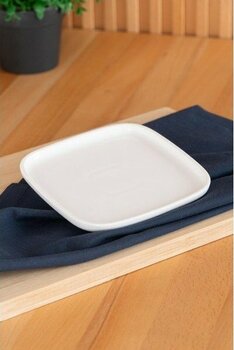 Acar Pure Royal Kare Tatlı Tabak - 15 cm