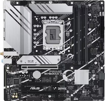 Asus PRIME B760M-A Sc-1700 B760 DDR5 5333Mhz 2xM2 2.5Gbit Lan mATX INTEL Anakart