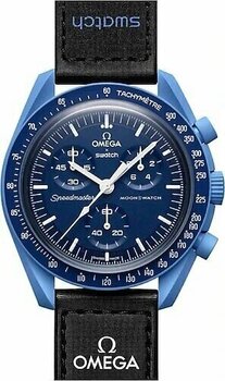 Swatch X Omega Bioceramic Moonswatch Kol Saati