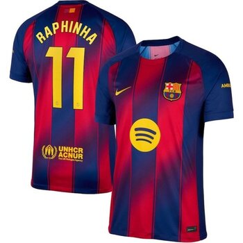 Barcelona 2025/26 Yeni Sezon Raphinha Iç Saha Forması - XL - 001-Siyah