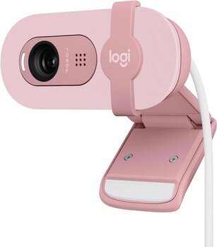 Logitech Brio 100 Full Hd 1080p Mikrofonlu Webcam - Pembe 960-001623