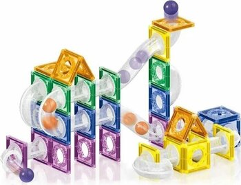 4397 Sun-Yfn-Manyetik Blok 84prç Kız Erkek Çocuk Oyuncak Eğitici Oyuncaklar