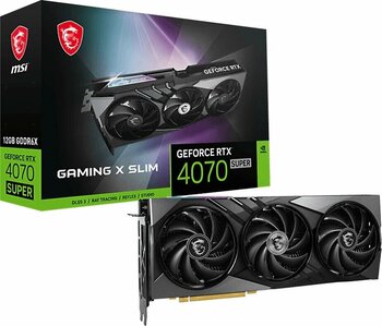 MSI RTX 4070 Super Gaming X Slim 12G 192 Bit GDDR6X 12 GB Ekran Kartı