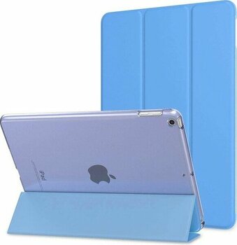 Pilanix Apple Ipad Mini 4 Kılıf Standlı Kapaklı Arkası Şeffaf Sert Smart Case Mavi - İpad Mini 4