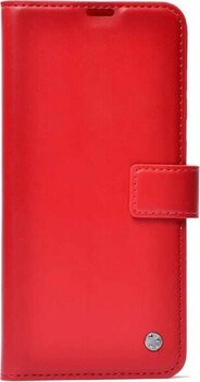 Huawei Mate 20 Lite Kılıf Deri Cüzdanlı Standlı Kılıf - Kırmızı