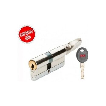 Kale Kilit 164 Cec M Mandallı Topuzlu (40+10+40) 90 mm Kilit Göbeği - Gri