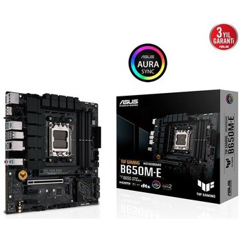 Asus Tuf B650M-E Gamıng Ddr5 HDMI Dp Pcıe 16X V4.0 Am5 Matx