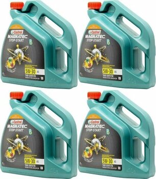 Castrol Magnatec Stop-start 5w-30 A5 Tam Sentetik Motor Yağı 4 X 4 L 4 L