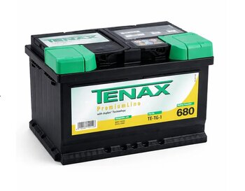 Tenax 12 V 74 Ah Amper 680A En Varta Akü Üretimi