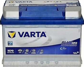 Varta Blue Dynamic N70 Start-Stop EFB 12 V 70 Ah 760 CCA Akü