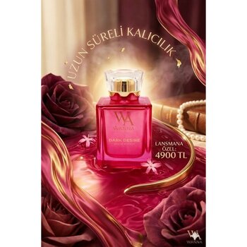 Wanna Dark Desire 100 ml Eau De Parfum Kadın Parfüm – Niş, Baştan Çıkarıcı & Ultra Kalıcı Lüks Koku