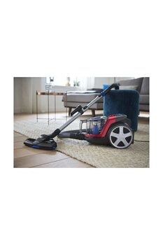 Philips Powerpro City Toz Torbasız Elektrikli Süpürge Kırmızı Hrkplus
