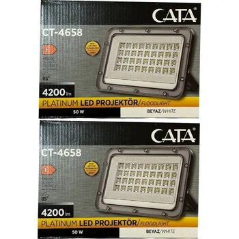 Cata CT-4658 50W 2 Adet Beyaz Işık Led Projektör