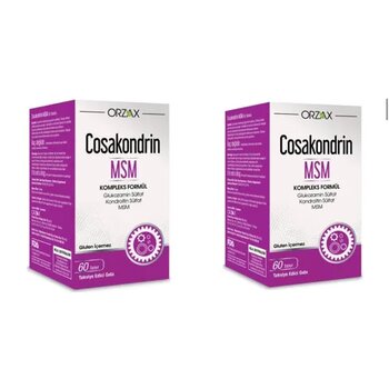 Orzax Cosakondrin MSM 2x60 Tablet