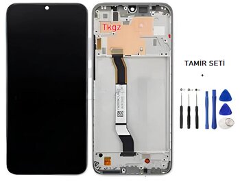 Xiaomi Redmi Note 8 Lcd Ekran Dokunmatik Orijinal Kalite Çitali Gri + Tamir Seti