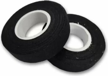 Tesa 51608 Polyester Tüylü Bez Bant Siyah 15m X 19mm - Hızlı Yapıştırıcı