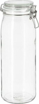 IKEA Vakum Kapaklı Cam Kavanoz Meridyendukkan Şeffaf 2 Litre Contalı Kavanoz - 2 lt - 1 Adet