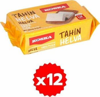Koska Paket Sade Helva 1 Kg Koli 12 Adet