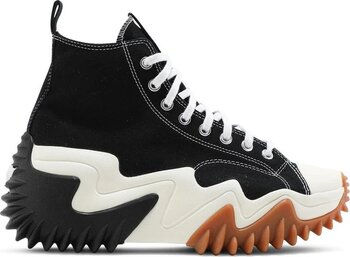 Converse Run Star Motion Platform Canvas Black Kadın Spor Ayakkabı
