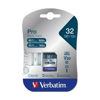 Verbatim 32GB Sdhc Pro U3 Hafıza Kartı