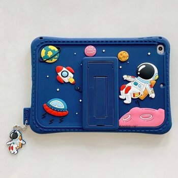 İpad Mini 6.nesil 8.3 İnç Uyumlu Galaxy Shell Astront Temalı Çocu Çok Renkli