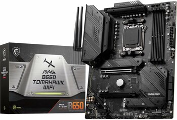 MSI MAG B650 Tomahawk WiFi Oyun Anakartı (AMD AM5, ATX, DDR5, PCIe 4.0, M.2, SATA 6 Gb/s, USB 3.2 Gen 2, HDMI/DP, Wi-Fi 6E, AMD Ryzen 7000 Serisi Masaüstü İşlemcileri)