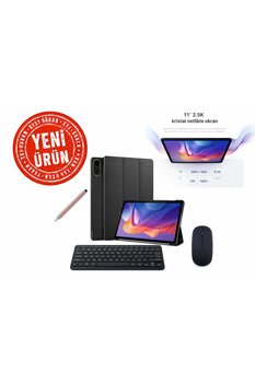 Xiaomi Redmi Pad 2 8GB 256GB 11\" 2.5K KRİSTAL EKRAN 90HZ ADAPTİVE HIZI TABLET+ORJ KILIF+KALEM+KLAVYE MOUSE