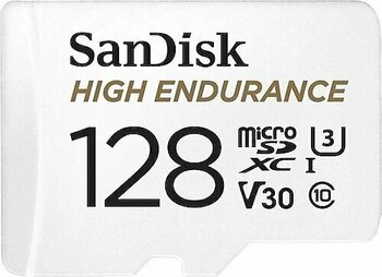 SanDisk High Endurance SDSQQNR-128G-GN6IA Class 10 UHS-I U3 V30 128 GB Micro SD Kart