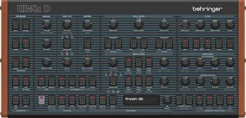 Behringer UB-Xa D16 sesli Multi-Timbral Polifonik Masaüstü Analog Synthesizer