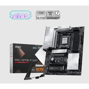 Msı Pro X870e-P Wıfı Ddr5 8200Mt/S 1Xhdmı 3Xm.2 Usb Am5 Atx(Amd Am5 9000/8000/7000 Serileri İle Uyumlu)