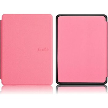 Amazon Kindle Basic 2022 2024 E-Kitap Okuyucu Kılıfı - Pembe