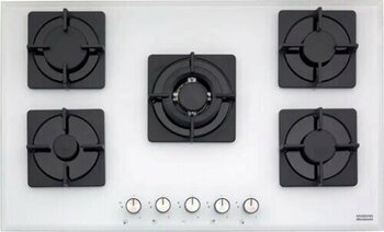 Franke FHNS 905 4G TC WH C Beyaz Cam Ankastre Ocak