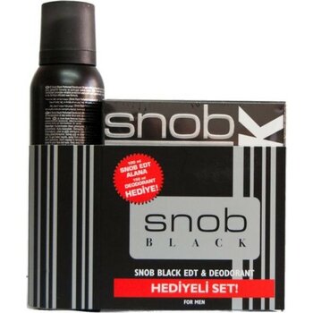 Snob Edt 100 Ml+Deo Black