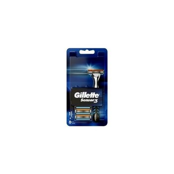 Gillette Sensor3 Makine+Yedek 6'lı 1 Adet