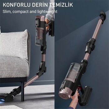 Tefal X-force Flex 16.60 Animal Aqua 780 W Dikey Şajlı Süpürge Bakır