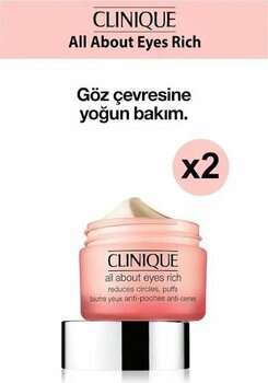 Clinique All About Eyes Rich Göz Çevresi Bakım Kremi 2 X 15 Ml
