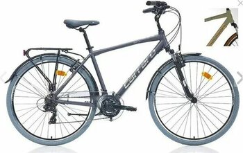 Carraro Elite 704 Mat Metalik Açık Yeşil-Kahve-Bakır Şehir Bisikleti