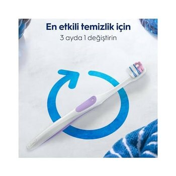 Oral-B Pro-Sensitive Advanced Hassas Temizlik Diş Fırçası, Ekstra Yumuşak, 2 Adet (3 Paketi) - Option-1
