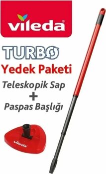 Vileda Turbo Yedek Teleskopik Sopa+Üçgen Başlık