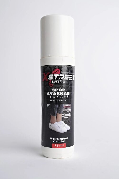 XStreet Beyaz 75 ml Spor ve Deri Ayakkabıların Boyanması Ayakkabı Boyası